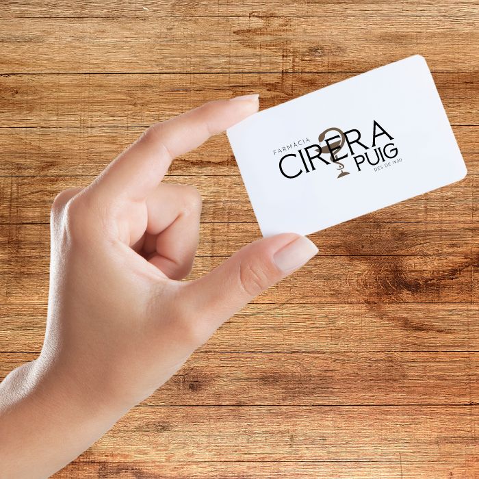 Cirera Puig Pharmacy Loyalty Card